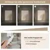 Veer - Minimalistisch - Roze Light Box met kabel (Tafellamp) klein -USP_dimbaarNL