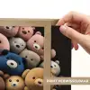 Teddybeer - Knuffel - Dieren - Meisjes - Jongens Light Box met batterij (Wandlamp kind) middel -USP_websiteprintNL