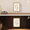 Getallen - Educatief - Leren tellen - Cijfers oefenen voor kinderen - Pastel kleuren Light Box met kabel (Wandlamp kind) klein -sfeer3_kind