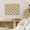 Patroon - Geblokt - Olijfgroen - Amore PET vilt klein -sfeer3