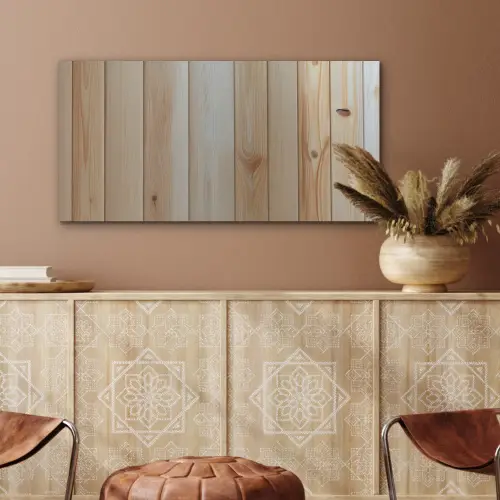 Hout - Planken - Licht PET vilt middel -sfeer4
