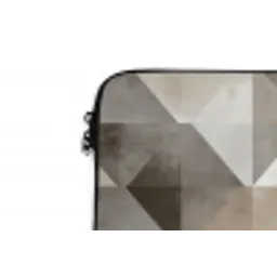 Geometrisch - Motief - Aardetinten laptophoes neopreen klein 279 -detail