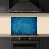 Beton - Blauw - Vintage - Structuur - Industrieel keuken achterwand spatscherm klein -sfeer1