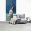Ijshoorn - Bolletjes - Smelt - Roze fotobehang vinyl groot -slaapkamer