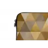 Geometrisch - Driehoek - Goud laptophoes neopreen klein 279 -detail