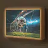Voetbal - Goal - Sport - Jongens Light Box met batterij (Wandlamp kind) middel -z3d_website