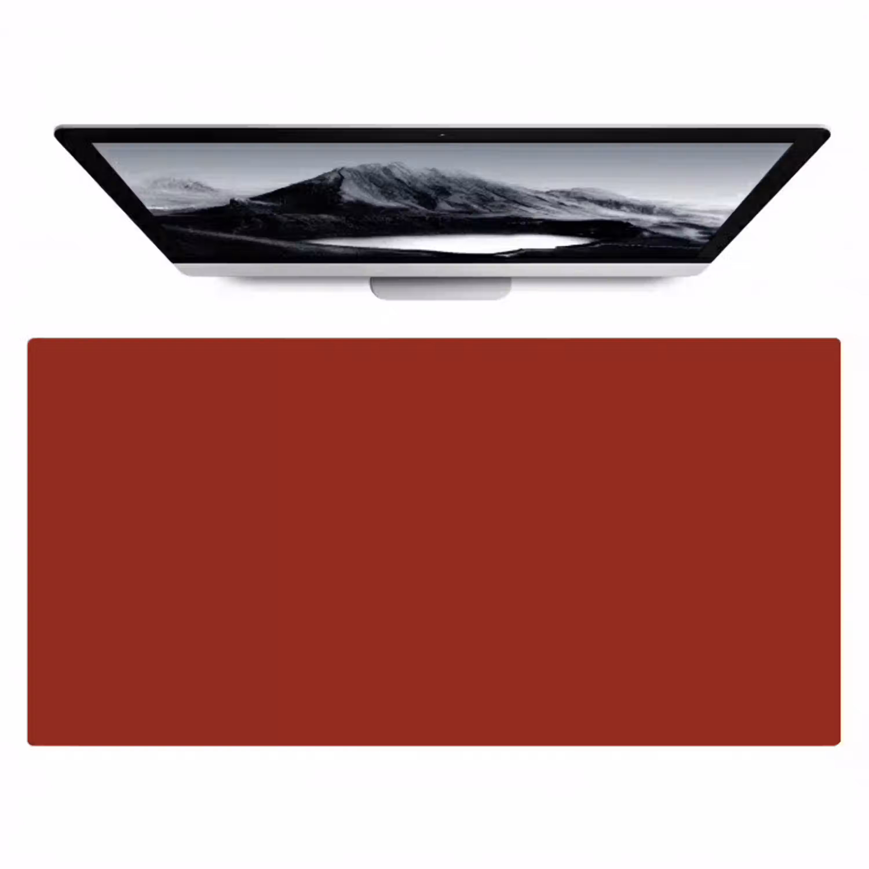 Burnt - Copper - Rood Muismat XXL klein 681 -zzz3d