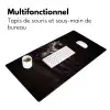 Krachtig - Paard - Donker Muismat XXL klein -zsfeer4_frans