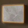 Marmer - Grijs Light Box met batterij (Wandlamp) middel -z3d_website