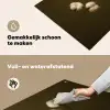 Takken - Katoen - Wit - Bollen Inductie beschemer met haakjes middel -ky-schoon-nl