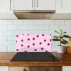 Roze - Hart - Lolly - Snoep keuken achterwand spatscherm klein -sfeer2