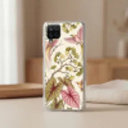 Vogels - Tropisch - Botanisch - Roze Telefoonhoesje Samsung Galaxy A12 klein -sfeer2
