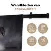 Paard - Magisch - Zwart Wandkleed katoen klein -sfeer2