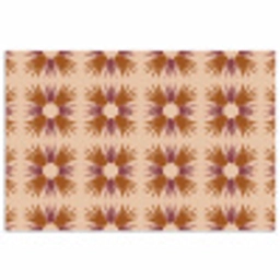 Ornament - Patroon - Oker poster papier klein 62 -3d