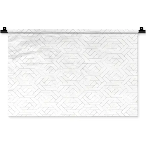Grafisch - Patroon - Modern - Tegels Wandkleed katoen klein 269 -zz3d