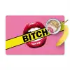 Lippen - Tekst - Kleurrijk Placemat vinyl groot -zzzproduct_Kitchenyeah-website