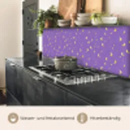 Manen - Sterren - Paars keuken achterwand 2 middel 871 -usp_DE