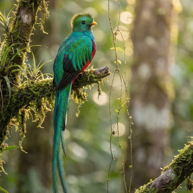 Behang - Quetzal - Jungle - Natuur - Groen