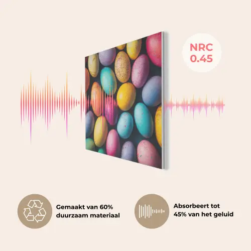 Kleurrijk - Paaseitjes - Spetters PET vilt klein -USP_NL