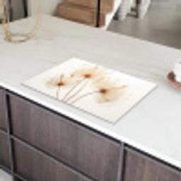 Elegantie in Transparantie Inductie beschermer vinyl 3mm klein -sfeer8