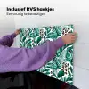 Dierenprint - Panter - Bladeren - Tropisch - Jungle Inductie beschemer met haakjes klein -ky-ophangen-nl