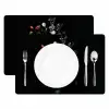 Bloemstuk - Vaas - Zwart Placemat vinyl groot -zzsfeer2_Kitchenyeah-website