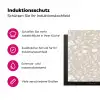 Bloemen - Steel - Blaadjes Inductie beschermer vinyl 3mm klein 276 -zzzzzzz-lf-ups