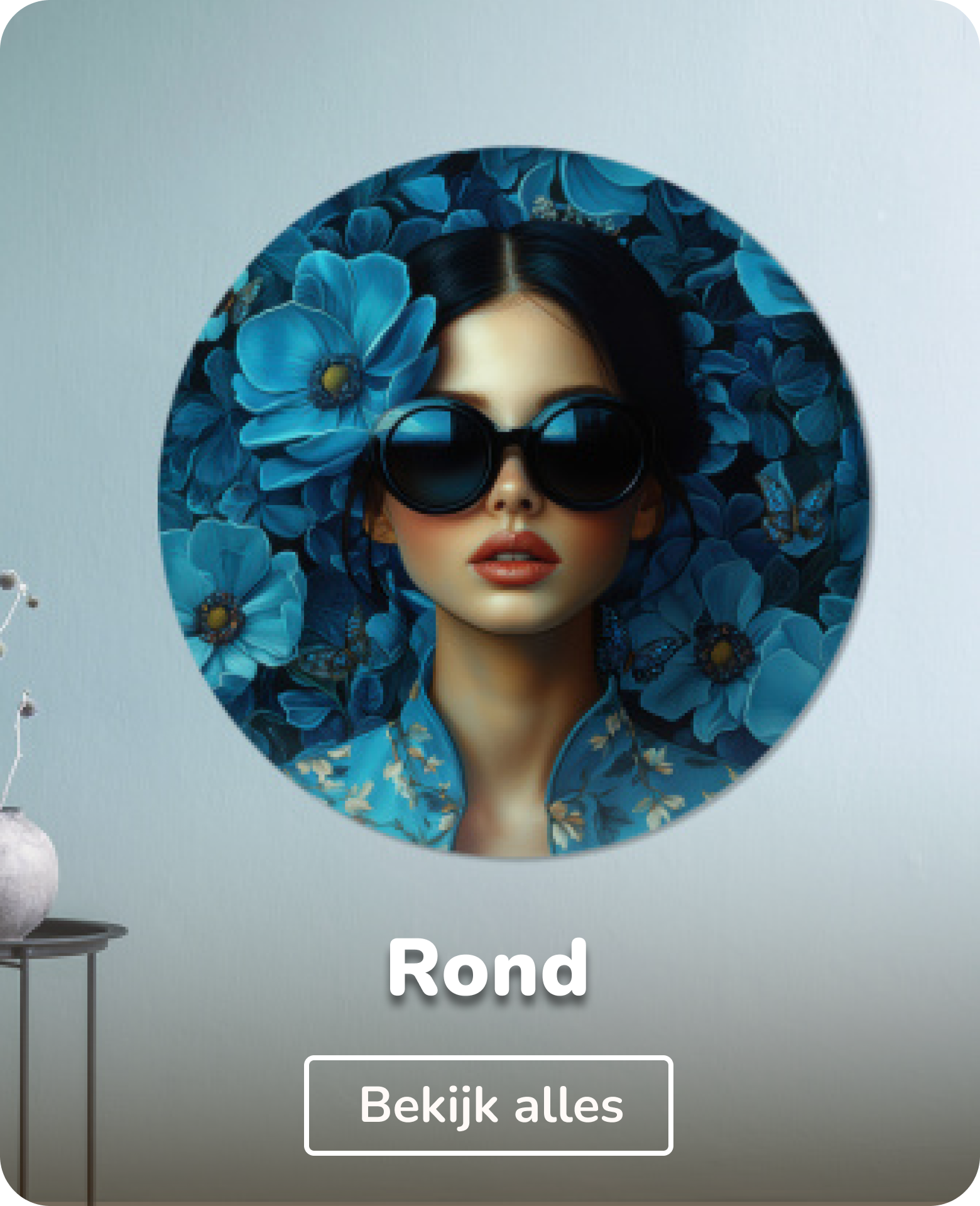 Aluminium schilderijen rond