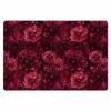 Dahlias - Bloemen - Rood Placemat vinyl groot 368 -zzsfeer1_Kitchenyeah-website