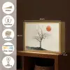 Boom - Zon - Modern - Landschap Light Box met batterij (Wandlamp) middel -USP_websiteoverzichtNL
