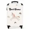 Eenhoorn Dromen NBS - Handbagage koffer - Kinderen Unisex middel -productfoto_recht