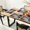 Riet - Gras - Natuur - Winter - Meer Placemat vinyl groot -zzsfeer4_Kitchenyeah-website