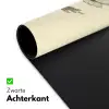 Klaproos - Illustratie - Zwart Muismat XXL klein -sfeer2