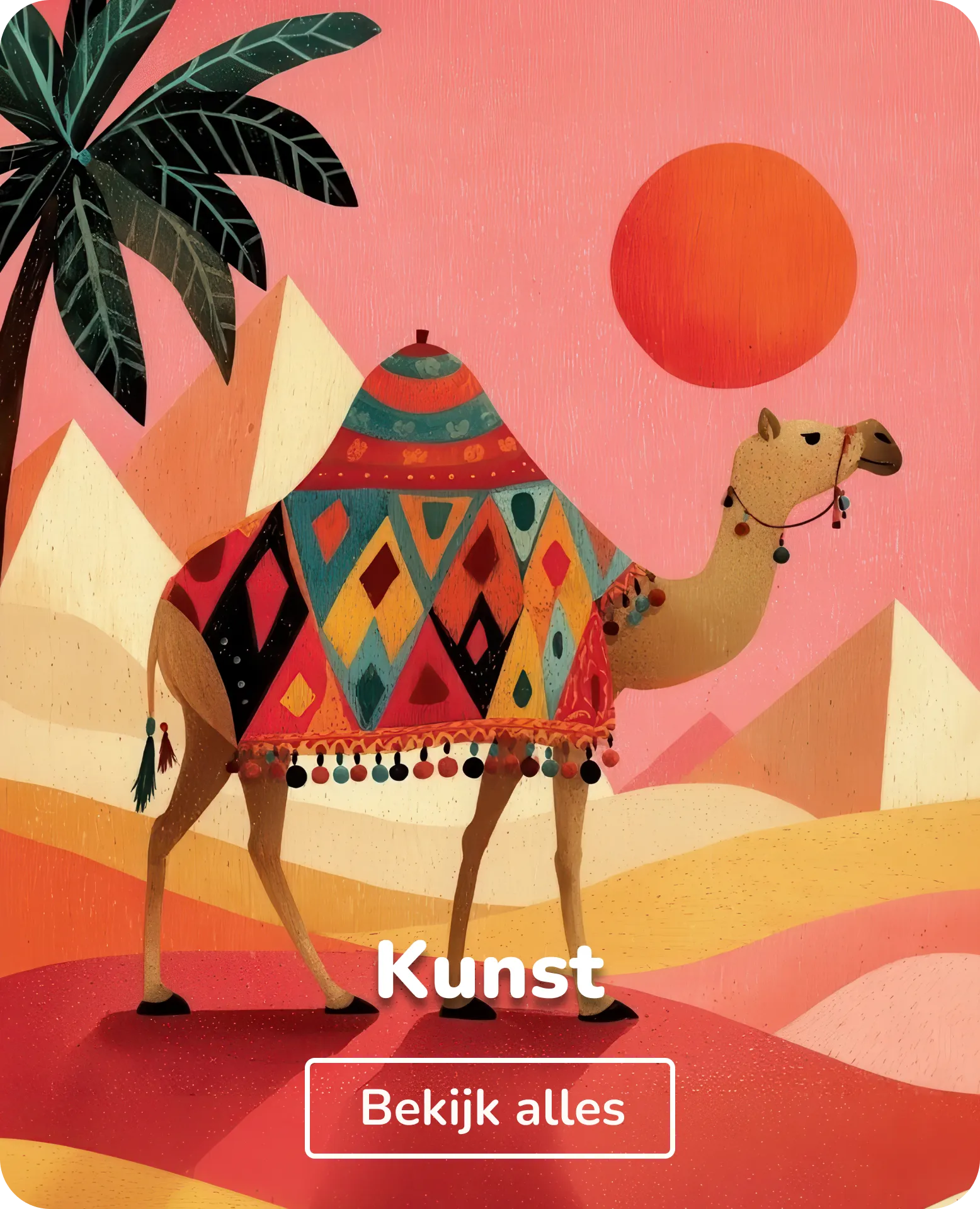 Poster in lijst kunst