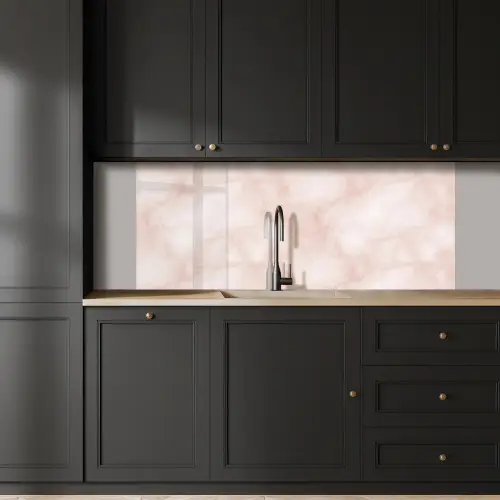 Roze - Marmer - Crème keuken achterwand 2 middel 871 -sfeer1