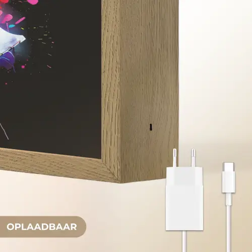 Graffiti - Sport - Schaatsen - Verf Light Box met batterij (Wandlamp) middel -USP_websiteoplaadbaarNL