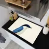Illustratie - Blauw - Vogel Inductie beschemer met haakjes klein -sfeer1