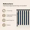 Verticale strepen - Blauw - Crème Balkonbeschermer Duitsland klein 596 -specs_NL