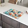 Zeesterren - Schelpen - Illustratie - Zand Inductie beschermer vinyl 3mm klein -sfeer8