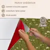 Landelijk - Bloemen -  Groen keuken achterwand spatscherm klein 900 -spatscherm_FR