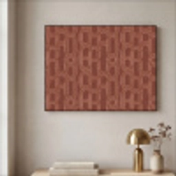Abstract - Textuur - Bruin Textielframe zwart klein 947 -sfeer2