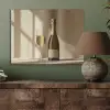Champagne - Beige - Schaduw - Bubbels PET vilt klein -sfeer2