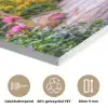 Doorkijk - Bloemen - Pad - Natuur PET vilt klein -closeup_NL