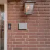 Effen lichtgrijs - Klassiek Naambord Rechthoek middel -sfeer7-rechthoek-S