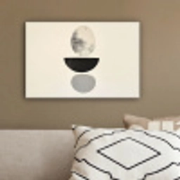 Beige - Japandi - Wabi sabi canvas 2cm klein -sfeer3