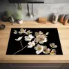Elegantie in Ivoor en Goud Inductie beschermer vinyl 3mm klein -sfeer5