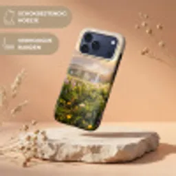 Vlinders - Waterval - Bloemenveld Toughcase MagSafe Apple iPhone 17 Pro Max klein -USP_RandenV_NL