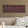 Spat - Abstract - Waterverf - Zacht canvas 2cm klein 828 -sfeer3