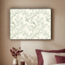 Klassiek - Vogels - Groen Textielframe zwart klein 947 -sfeer1