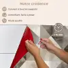 Geometrisch - Motief - Aardetinten keuken achterwand spatscherm klein 900 -spatscherm_FR